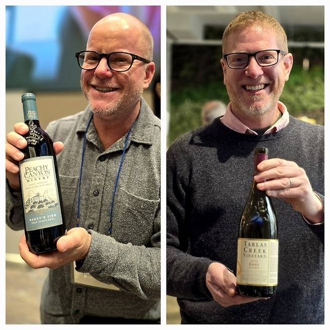 Peachy Canyon Winery, Tablas Creek Vineyard.