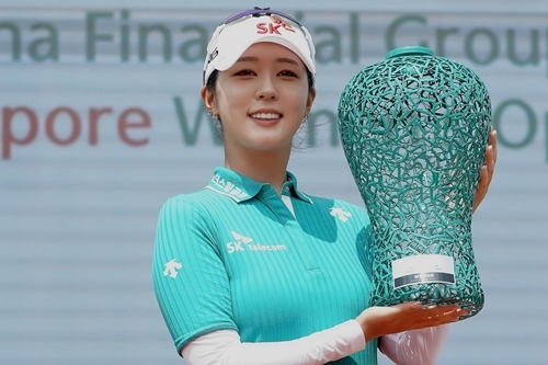 김재희가 2024시즌 KLPGA 투어의 개막전에서 첫 우승을 안았다. 사진=이니셜 스포츠