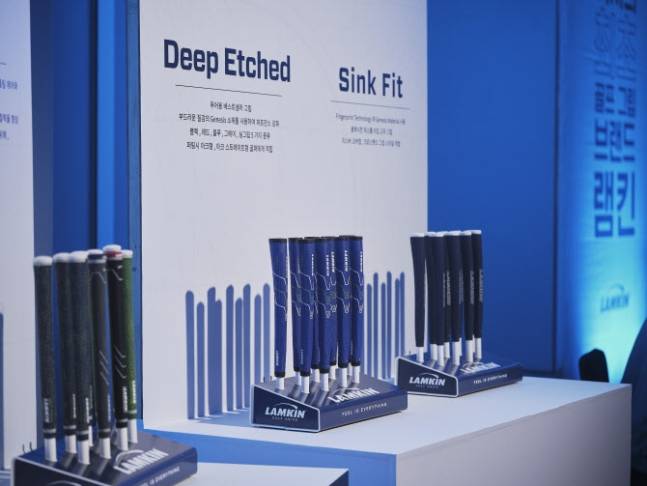 99년 역사를 자랑하는 골프 그립 브랜드 램킨이 국내 런칭쇼를 개최했다. /사진= 카네