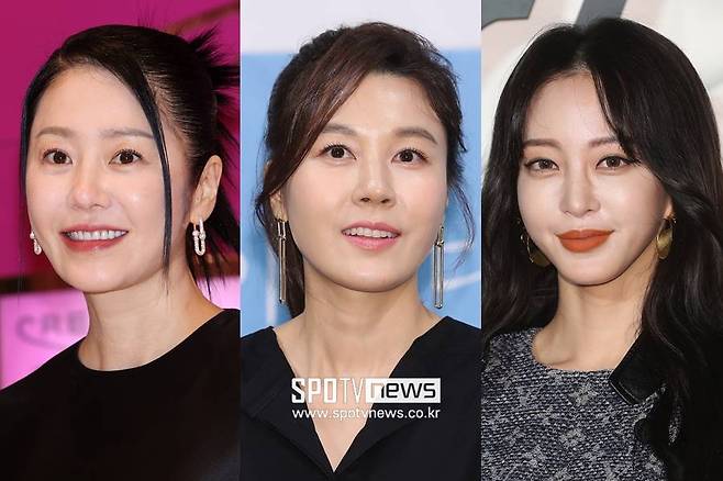 ▲ 고현정, 김하늘, 한예슬. ⓒ곽혜미 기자