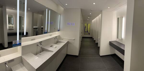 한국의 흔한 공중 화장실