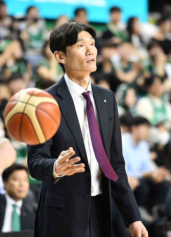 김주성 원주 DB 감독. 사진=KBL