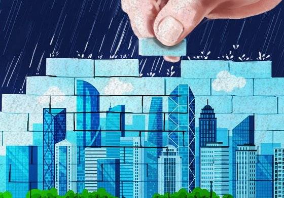 도시 홍수 대비 시스템 대수술하자. [일러스트=김지윤]