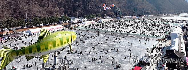 화천산천어축제  [화천군 제공.재판매 및 DB 금지]