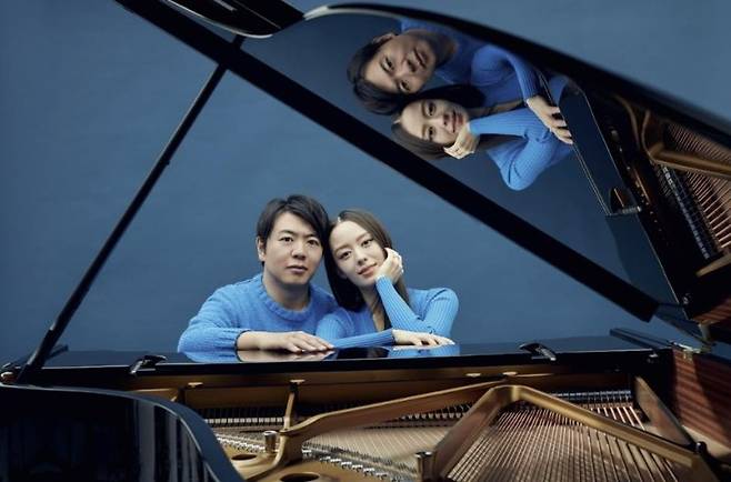 세계적인 피아니스트 랑랑과 그의 아내인 한국계 독일 뮤지션 지나 앨리스 유니버설뮤직 제공