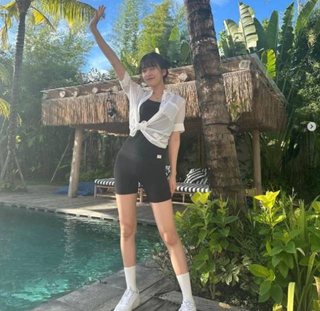 사진=안유진 SNS