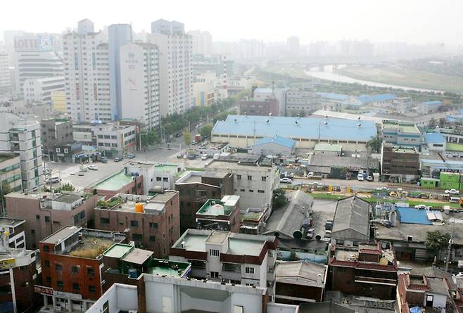 서울 영등포구 양평동 준공업지역 일대 [매경DB]