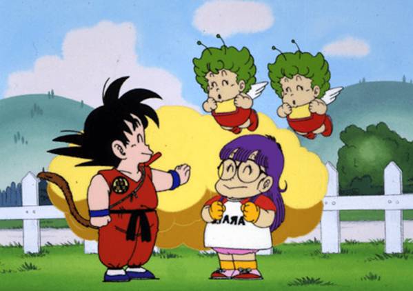 손오공과 아라레, 두 인기캐릭터의 자연스러웠던 만남