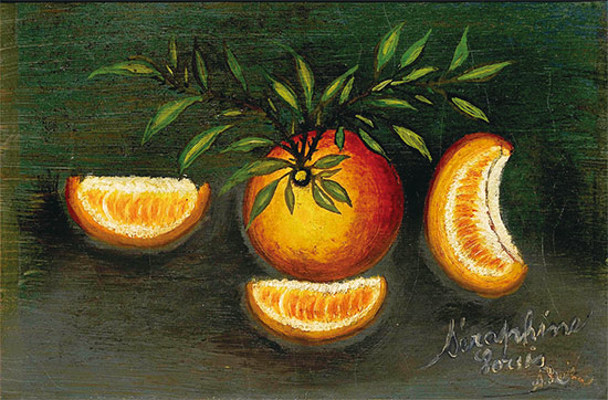 세라핀, 오렌지와 세 조각의 오렌지, 1915년경, 상리스뮤지엄.