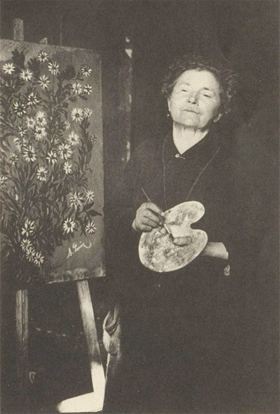 1935년 71세의 카미유 클로델의 마지막 사진, 정신병원.
