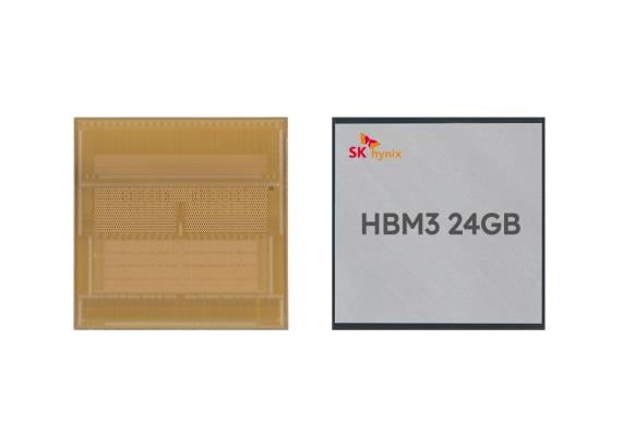 SK하이닉스 HBM3 24GB. 사진=SK하이닉스