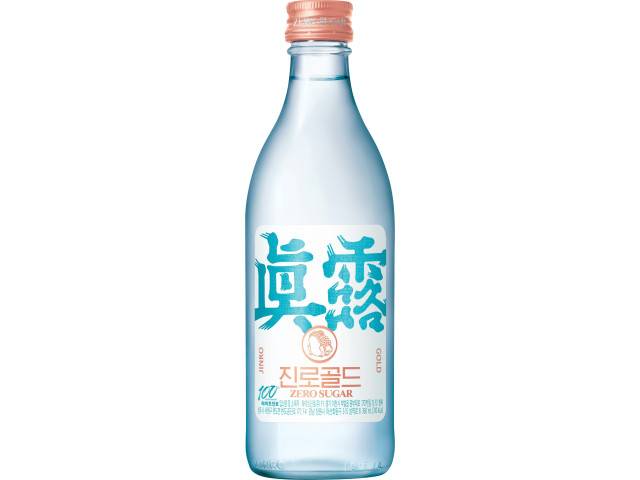 하이트진로의 신제품 소주 '진로 골드'/사진제공=하이트진로