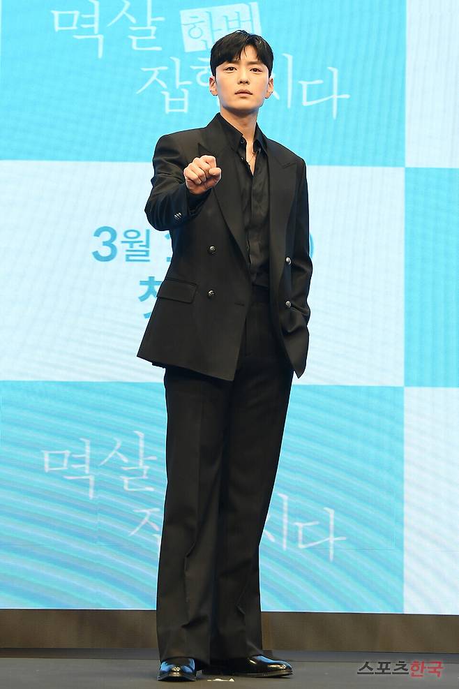 KBS 2TV 새 월화드라마 '멱살 한번 잡힙시다' 제작발표회에 참석한 배우 장승조. ⓒ이혜영 기자 lhy@hankooki.com