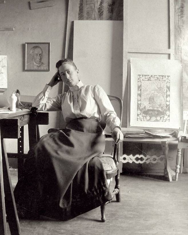 힐마 아프 클린트(Hilma af Klint, 1862~1944).