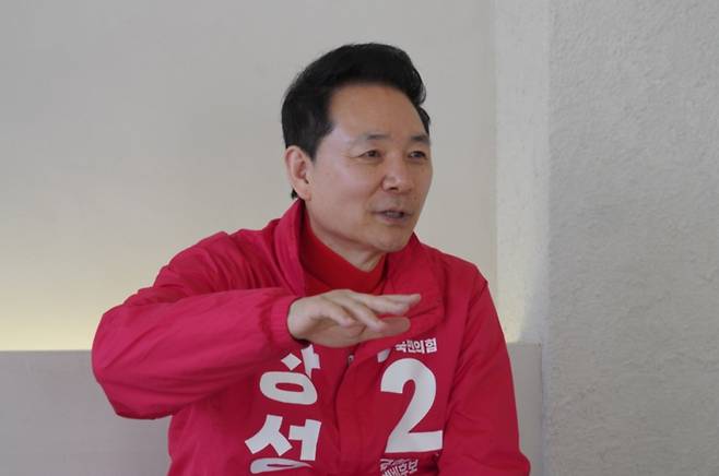 장성민 국민의힘 경기 안산갑 예비후보 인터뷰. /사진=장 후보 캠프