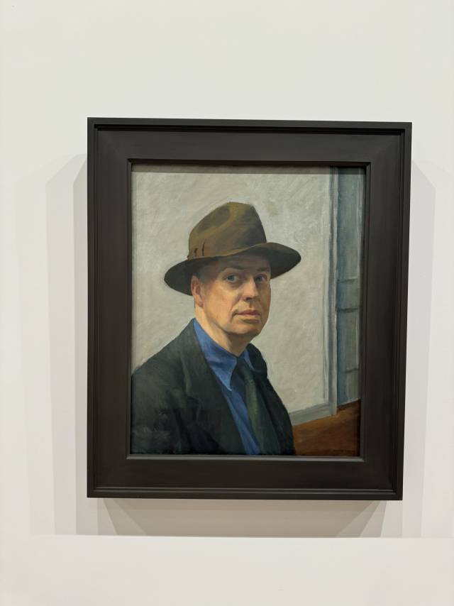 에드워드 호퍼의 자화상. 뉴욕=양철민기자