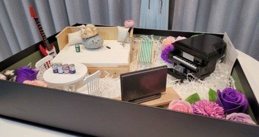 아이돌그룹 세븐틴 멤버 정한의 반려돌. 위버스 캡처