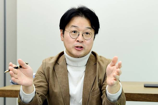 목대균 KCGI자산운용 운용총괄 대표가 한경닷컴과 만나 인터뷰 하고 있다. 사진=변성현 한경닷컴 기자 byun84@hankyung.com