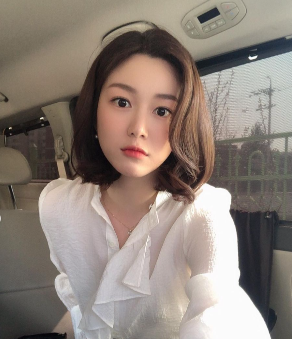 이다인 SNS / 단발 볼륨매직