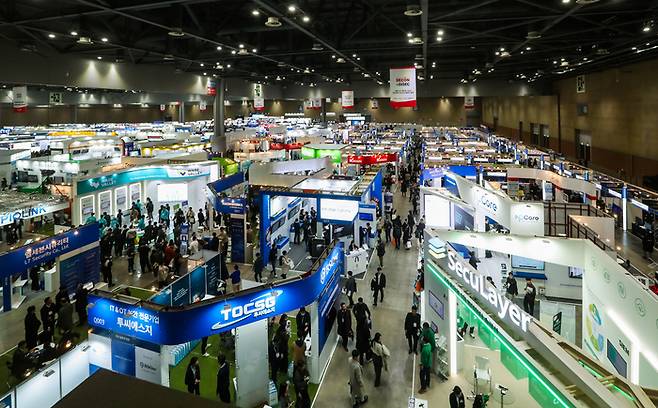 전시회 부스 전경(사진 제공=인포마마켓비엔)