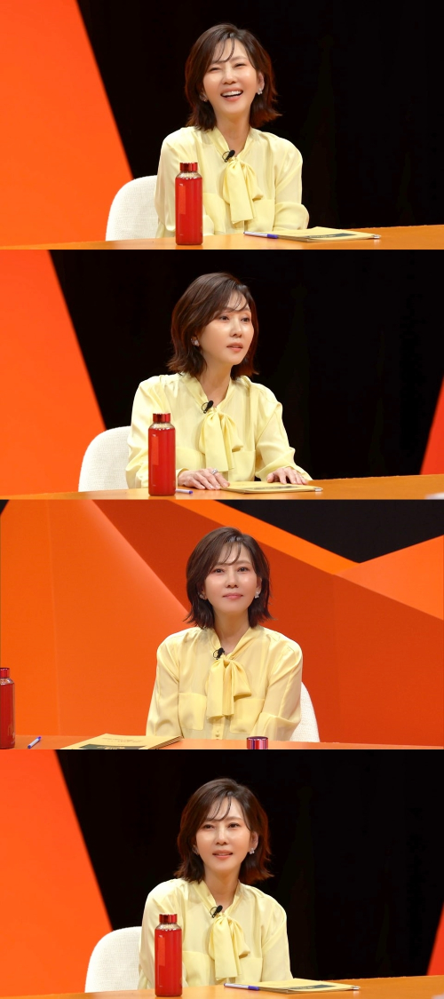 배우 김남주가 가수 이상민과의 인연을 털어놓는다. 사진=SBS