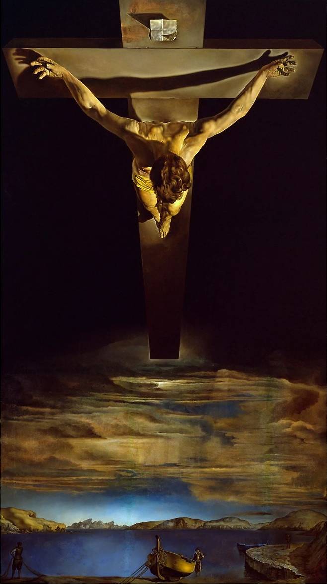 십자가의 성 요한 그리스도(1951). /스코틀랜드 켈빙그로브 미술관