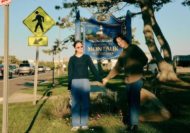 배우 공효진(왼쪽)과 케빈오 부부. 사진 | 케빈오 채널