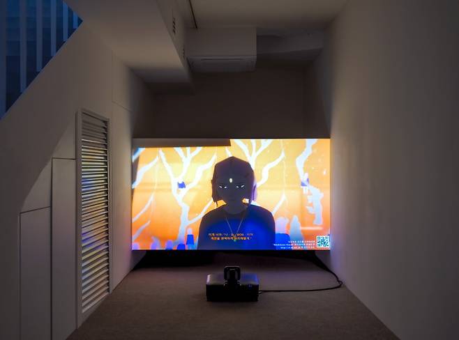 An installation view of “Life After BOB: The Chalice Study Experience (LABX)" at Gladstone Gallery in Seoul (Courtesy of the gallery, the artist)