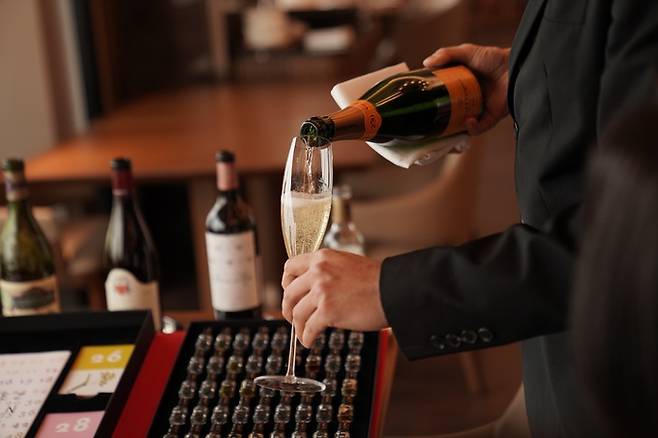 라심 라운지 원데이 와인 클래스. 롯데호텔 제공