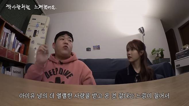 유튜버 문상훈, 가수 겸 배우 아이유/사진=유튜브 채널 '빠더너스 BDNS' 영상 캡처