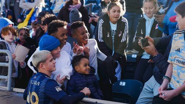 카반 설리반(왼쪽, 필라델피아유니온Ⅱ). 필라델피아유니온Ⅱ X(구 트위터) 캡처