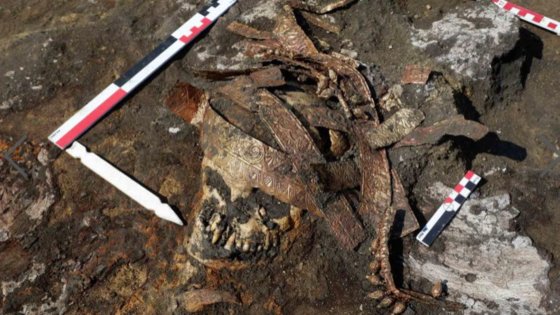 지난 2019년 러시아에서는 30개 이상의 철기 화살촉, 철기 칼, 말고삐 등과 함께 서로 나잇대가 다른 여전사 4명의 유해가 발견됐다. 사진 러시아과학고고학아카데미연구소