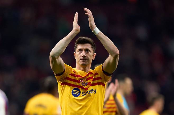 로베르트 레반도프스키. Getty Images