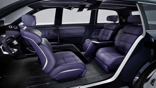 제네시스 초대형 전동화 SUV ‘네오룬’ 콘셉트 내부. (사진=제네시스)