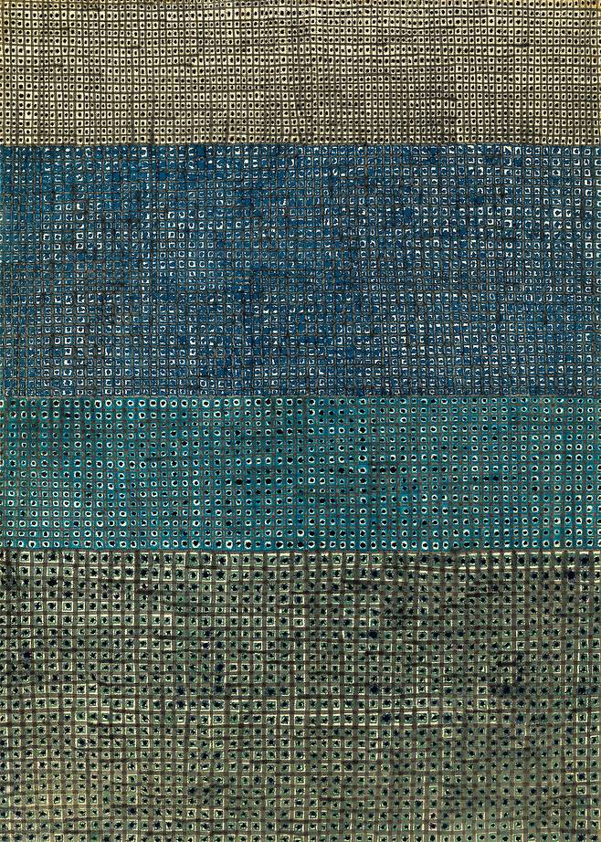 "3-Ⅴ-71 #203" by Kim Whan-ki (Seoul Auction)