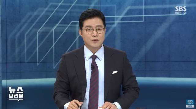 편상욱 SBS 앵커. SBS 보도 캡처