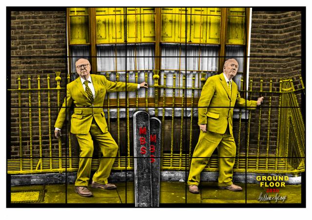 길버트와 조지의 2020년작 'Ground Floor' /사진=타데우스로팍 갤러리 Thaddaeus Ropac gallery, London·Paris·Salzburg·Seoul ⓒGilbert&George