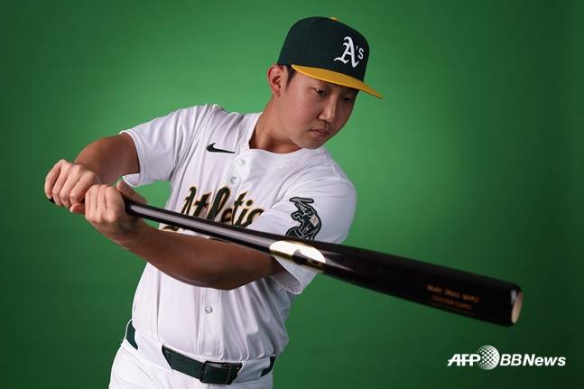 오클랜드 애슬레틱스 박효준. /AFPBBNews=뉴스1