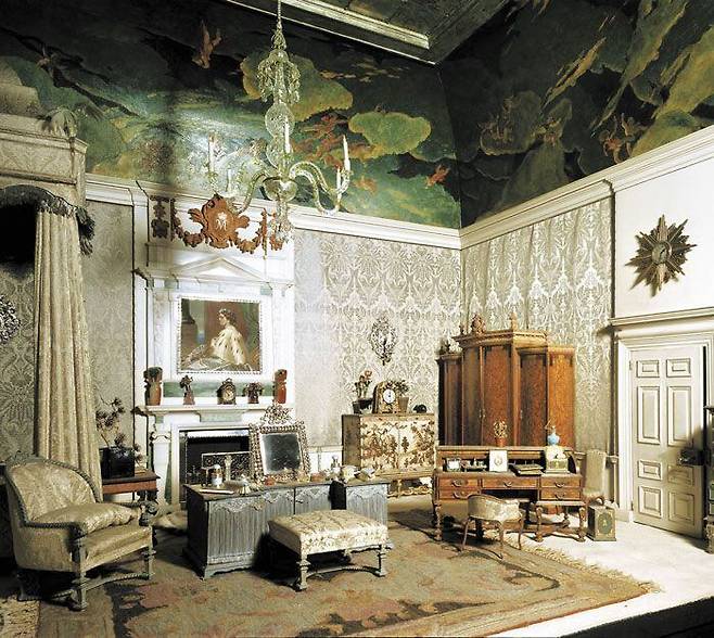 에드윈 루티엔스 외, 메리 왕비의 인형 집, 1921~1924년, 영국 왕실 소장품.