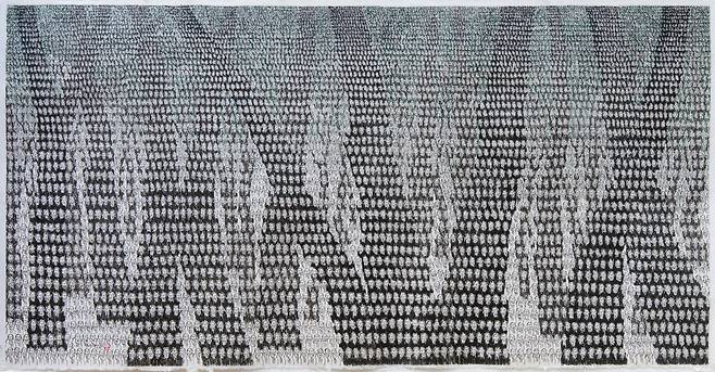 허허당 화음법계도 ‘소나무숲’