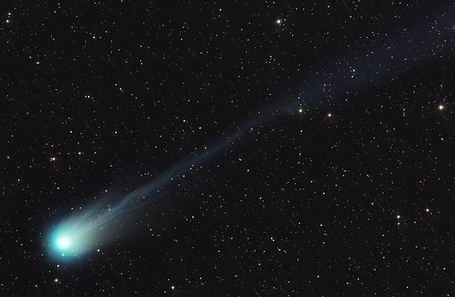 3월7일에 촬영한 폰스-브룩스 혜성. 위키미디어 코먼스