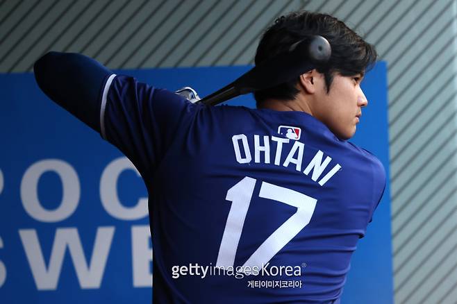 LA 다저스를 대표하는 슈퍼스타 오타니 쇼헤이. 게티이미지