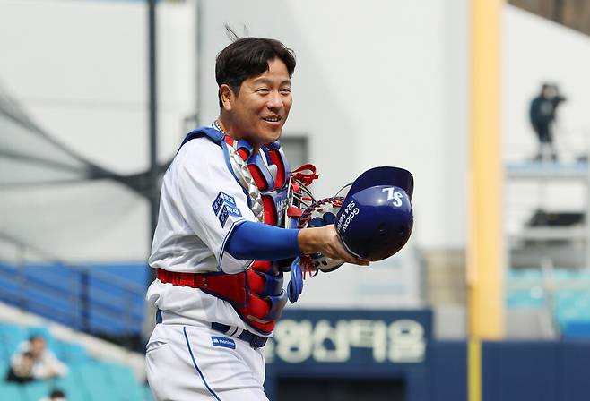 ▲강민호 ⓒ삼성 라이온즈