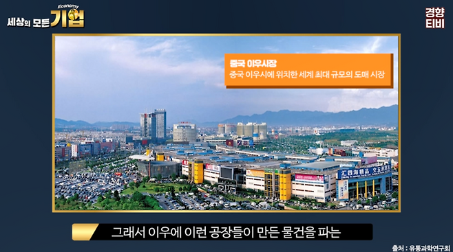 이우시장 / 경향신문 공식 유튜브 채널 경향티비 ‘세상의 모든 기업’ 영상 캡처