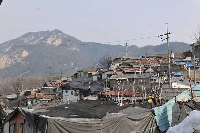 서울 노원구 중계동 백사마을 전경 [사진출처=노원구]