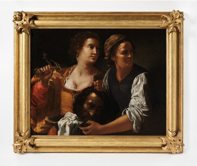 아르테미시아 젠틸레스키의 대표작 ‘Judith and her Maidservant with the Head of Holofernes’