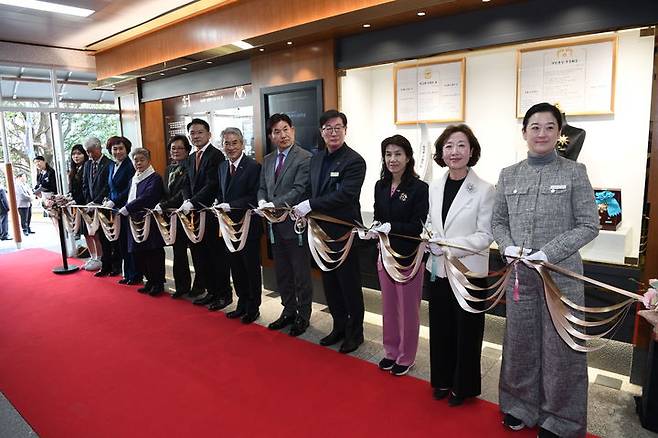 [창원=뉴시스]한일여고 개교50주년 기념식.2024.03.30.(사진=한일여고 제공) photo@newsis.com *재판매 및 DB 금지