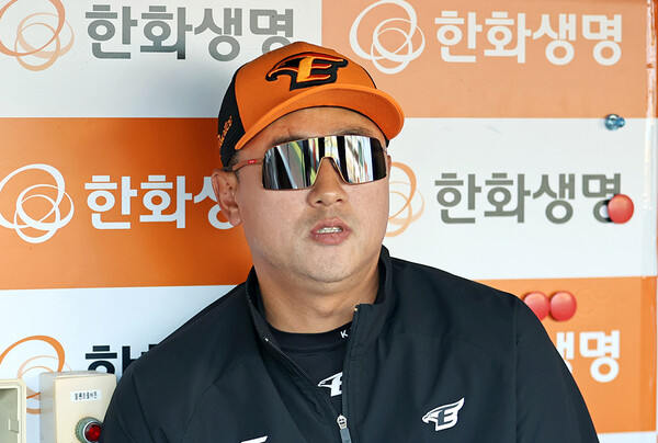 최원호 한화 감독. 한화 이글스 제공