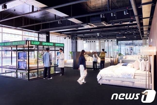 시몬스 침대,시몬스 갤러리 대전둔산점(시몬스 제공)