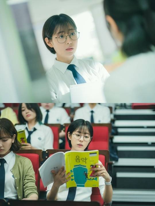 티빙 오리지널 시리즈 '피라미드 게임'으로 배우 활동에 나선 신슬기가 첫 연기 도전부터 합격점을 받았다. /티빙